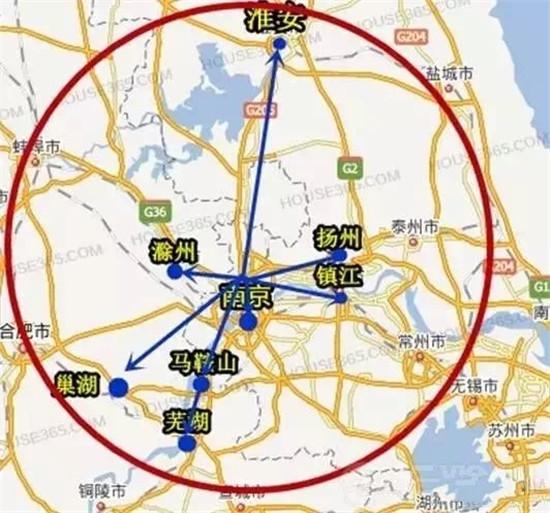 宁滁城际即南京地铁s4号线,全线设站16座,连接规划中的南京北站和