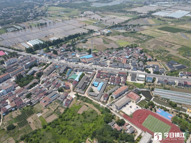 美丽乡村展新姿句容市后白镇二圣村用党建红带动发展绿